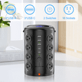 thumbnail image 5 of KING-LINK Power Tower Strip Surge Protector with 16 Outlets and 5 USB Ports(2 USB-C), 9 Foot Extension Cord Heavy Duty Charging Station, 5 of 8