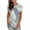 #6-White, variant on Otvok Womens Short Sleeve Tops Casual Solid Color Ladies Summer Blouses Dressy Plus Size T-Shirts