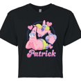 thumbnail image 3 of Spongebob Squarepants - Cute Patrick - Juniors Cropped Graphic T-Shirt, 3 of 6