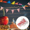 thumbnail image 2 of 1 Set Party Banner Circus Carnival Striped Bunting Flag Carnival Theme Party Decorations, 2 of 8