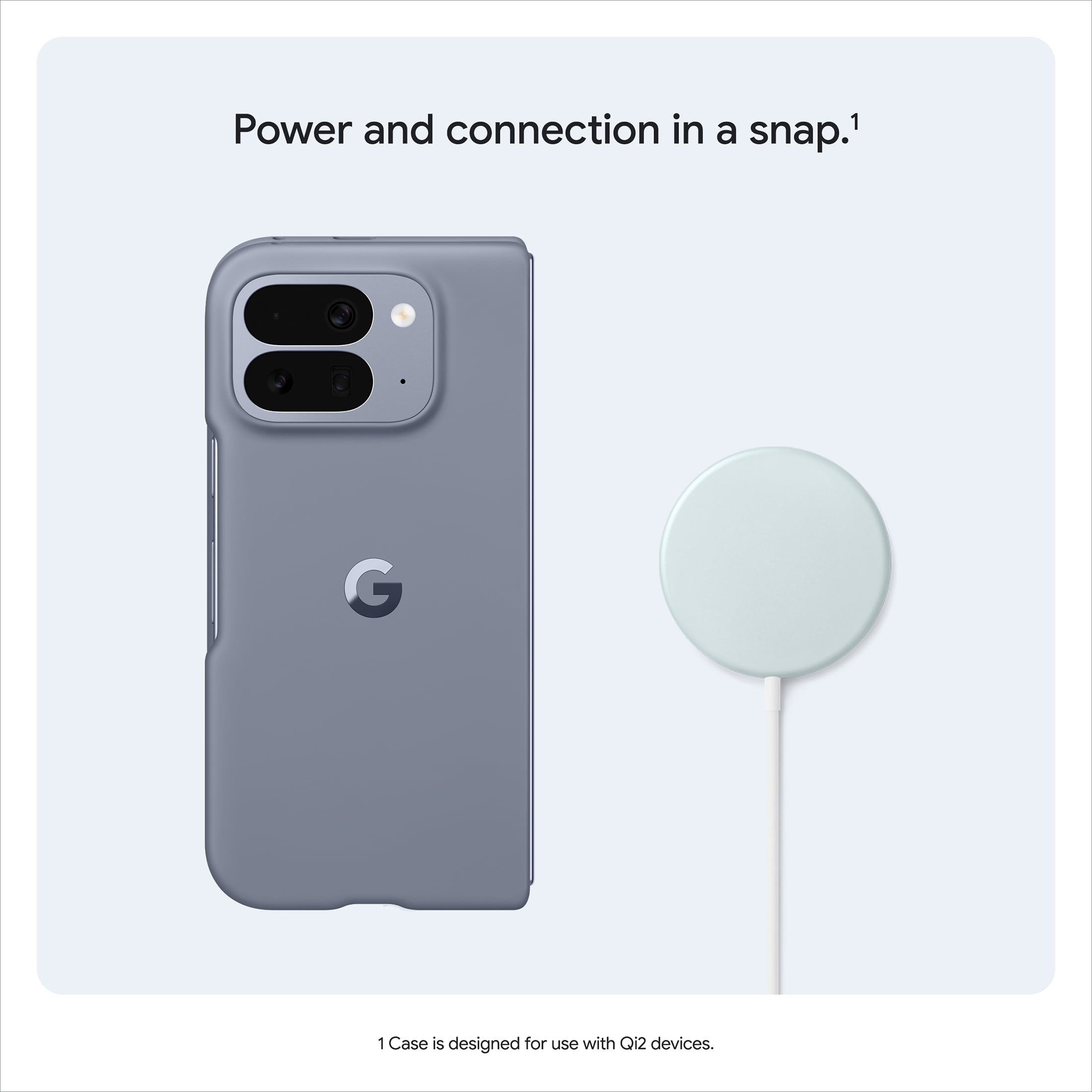 Google Pixelsnap Case for Pixel 10 Pro Fold Jade - GA09848-WW