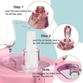 thumbnail image 4 of Half Gallon Water Bottle with Sleeve Water Bottle 64 Oz Water Bottle with Time Marker, 1/2 Gallon Water Bottles Half Gallon Water Bottle with Straw and Gym Yoga 1/2 Gallon Water Jug for Women leopard, 4 of 6