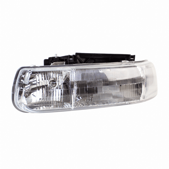 KarParts360 For 2000-2006 Chevy Tahoe Headlight Assembly Driver Side w/Bulbs Replacement For GM2502187