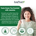 thumbnail image 6 of LeafLea 80 Jasmine Green Tea Bags, Green Tea with Natural Jasmine Aroma, Delicate Floral and Smooth Taste, Caffeinated, Sugar-Free, 6 of 17
