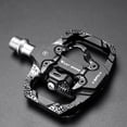 thumbnail image 4 of WEST BIKING Pédales de Vélo VTT Double Plateforme SPD Sans Clip Roulement Scellé pour VTT, 4 of 8