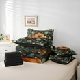 thumbnail image 5 of Feelyou Vintage Fall Pumpkin Bedding Comforter Set 7pcs for Kid, Boho Flower Floral Queen Bedding Sets, Farmhouse Botanical Reversible Queen Sheet Sets, Breathable Home Decor, 5 of 7