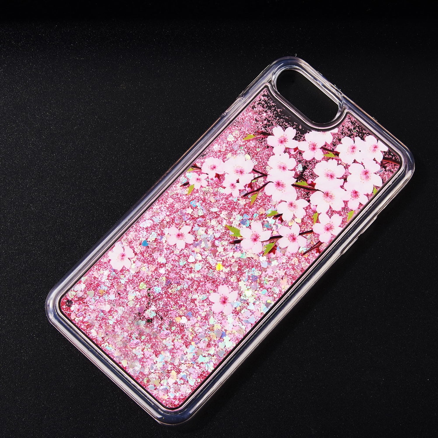 Sparkling Waterfall Beautiful Cellphone Case for iPhone 7 / 8 and Temper Glass