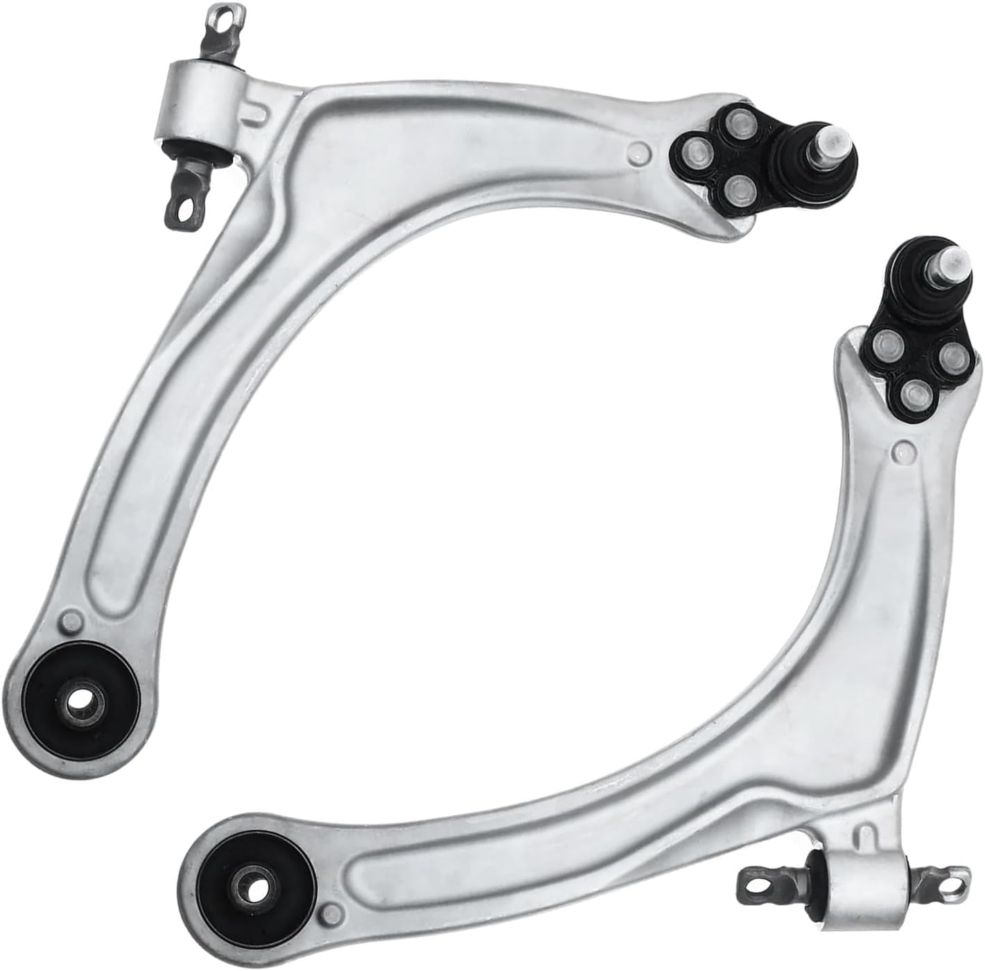 Detroit Axle - 12pc Front End Suspension Kit for 2006 2007 2011 Chevy HHR 2005 Cobalt, 2 Lower Control Arms with Ball Joint 2 Struts with Coil Springs 4 Inner Outer Tie Rods 2 Sway Bars 2 Boots