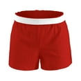 thumbnail image 1 of Original Soffe Cheer Shorts, Red, Adult Large, 1 of 1