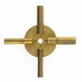 thumbnail image 1 of Universal Tool Antique Grandfather Brass Clock Key 4 Prongs - Odd Numbers, 1 of 6