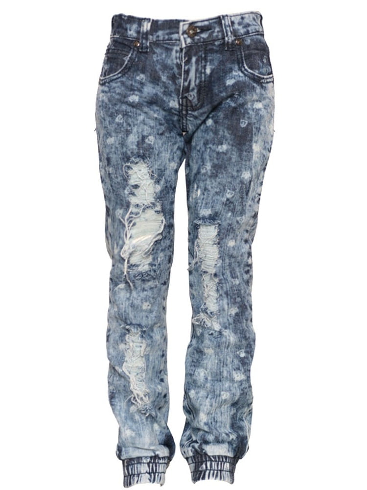 bleach spotted jeans