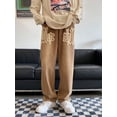 thumbnail image 3 of Pantalones vaqueros con estampado de letras de espuma vintage para hombre, ropa de calle gótica, holgados, rectos, de pierna ancha, estilo hip hop Y2K, 3 of 5