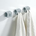 thumbnail image 3 of Bouchon de Rangement pour Serviettes Autocollant Résistant au Froid Accessoires de Salle de Bain Support de Rangement pour Serviettes pour Cuisine, 3 of 7