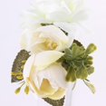 thumbnail image 4 of Corona nuial Cabeza Corona Woodnd Diadema Corona floral nuial Banda para el cabello rosa Zulema Diadema de flores hecha a mano, 4 of 5