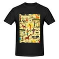 thumbnail image 4 of Bingfone Ethnic African Men'S Loose Fit Short-Sleeve Pocket T-Shirt, 4 of 7