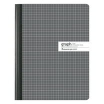 Office Depot Marble Quad Composition Book, 7 1/2in. x 9 3/4in., Quadrille Ruled, 100 Sheets, Black/White, 09926-09021