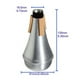 thumbnail image 4 of 2X Sordina para Trompeta, Sordina para PráCtica de Trompeta de Aluminio Ligero, 4 of 7