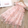 thumbnail image 2 of Vestido de princesa con tutú floral para niñas pequeñas, para fiestas, bodas y desfiles, 4-5 años, 2 of 8