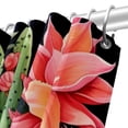 thumbnail image 5 of Cactus Waterproof Shower Curtain Set with Hooks and Printed Design - Bathroom Decoration for Shower Curtains, 5 of 5