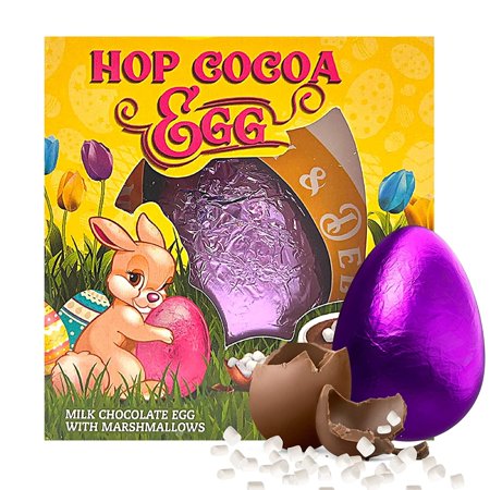 Egg Shaped Chocolate Bombs  Easter Basket Stuffers  .83 Ounces