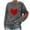 Dark Gray-C, variant on Crew Neck Sweatshirts For Women Heart Graphic Print Long Sleeve Pullover Loose Casual Stylish Spring Fall Trendy Outfits (XL, White-C)