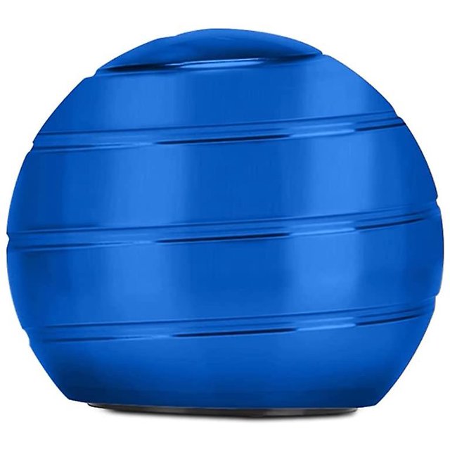 Bola de descompresión Totalmente desmontada y giratoria Juguete de escritorio Punta del dedo,Azul. Afortunado Sencillez