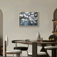 thumbnail image 2 of Nawypu Large Canvas Framed Wall Art White Flowers, Pictures, Modern Canvas Wall Art for Living Room, Bedroom Family Wall Decor Decoration, 2 of 4