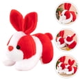 thumbnail image 2 of New Year Rabbit Plush Doll Stuffed Plush Rabbit Toy Decorative Plush Rabbit Doll, 2 of 8
