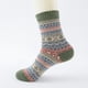 thumbnail image 3 of Calcetines térmicos de lana de punto grueso para mujer Calcetines de ocio para mujer, 3 of 5