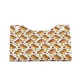 thumbnail image 4 of Lsque Hot Dog 7 Printed Long Tissue Box Cover Holder, Facial Paper Organizer Dispenser,Triangle with Bottom Belt, PVC Leather Decorative Organizer, 4 of 9