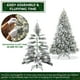thumbnail image 4 of Árbol de Navidad Casafield pino cubierto de nieve 2.3 m con soporte, 4 of 7