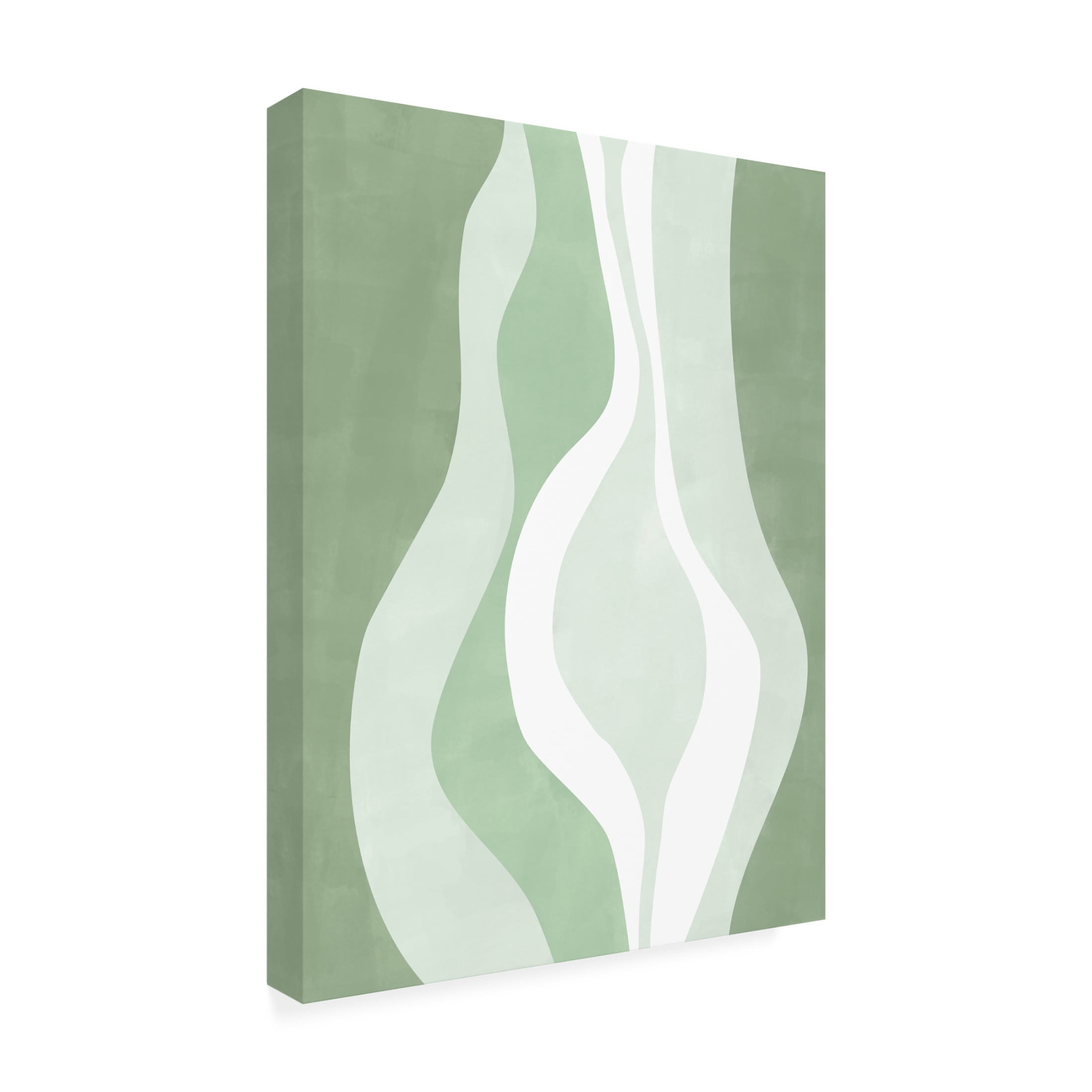 Trademark Fine Art Elena Ristova green4 Canvas Wall Art