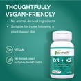thumbnail image 5 of EZ Melts Dissolvable Vitamin D3 K2 5,000 IU, Bone & Joint Support, Sugar-Free, 3-Month Supply - 2 Pack, 5 of 8
