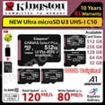 thumbnail image 2 of Tarjeta Sd Kingston Micro Clase 10 120MB/s 64G/256GB/128GB/512GB 1TB TF De Memoria, 2 of 4