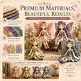 thumbnail image 5 of Fairy Patchwork DIY Collection 2026, Flower Fairies Sewing Kit, Handmade Craft Set for Beginner Adults, 5 of 6