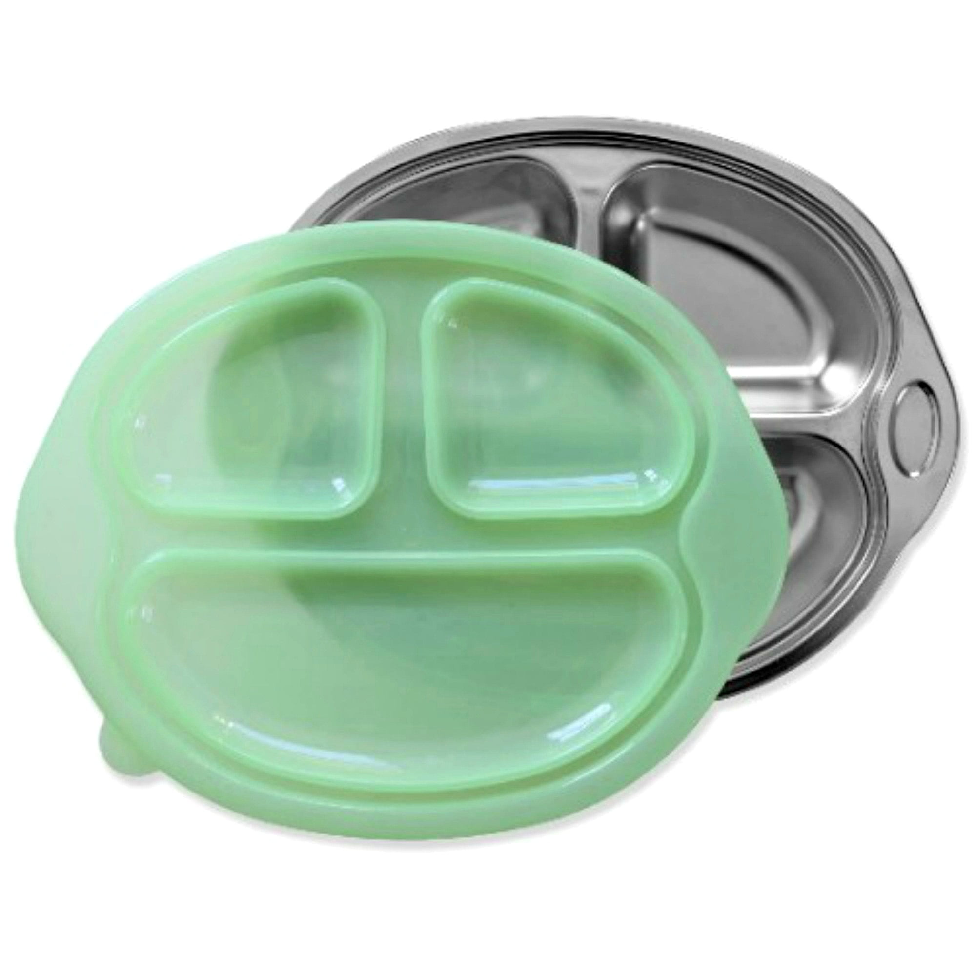 kids plate with lid