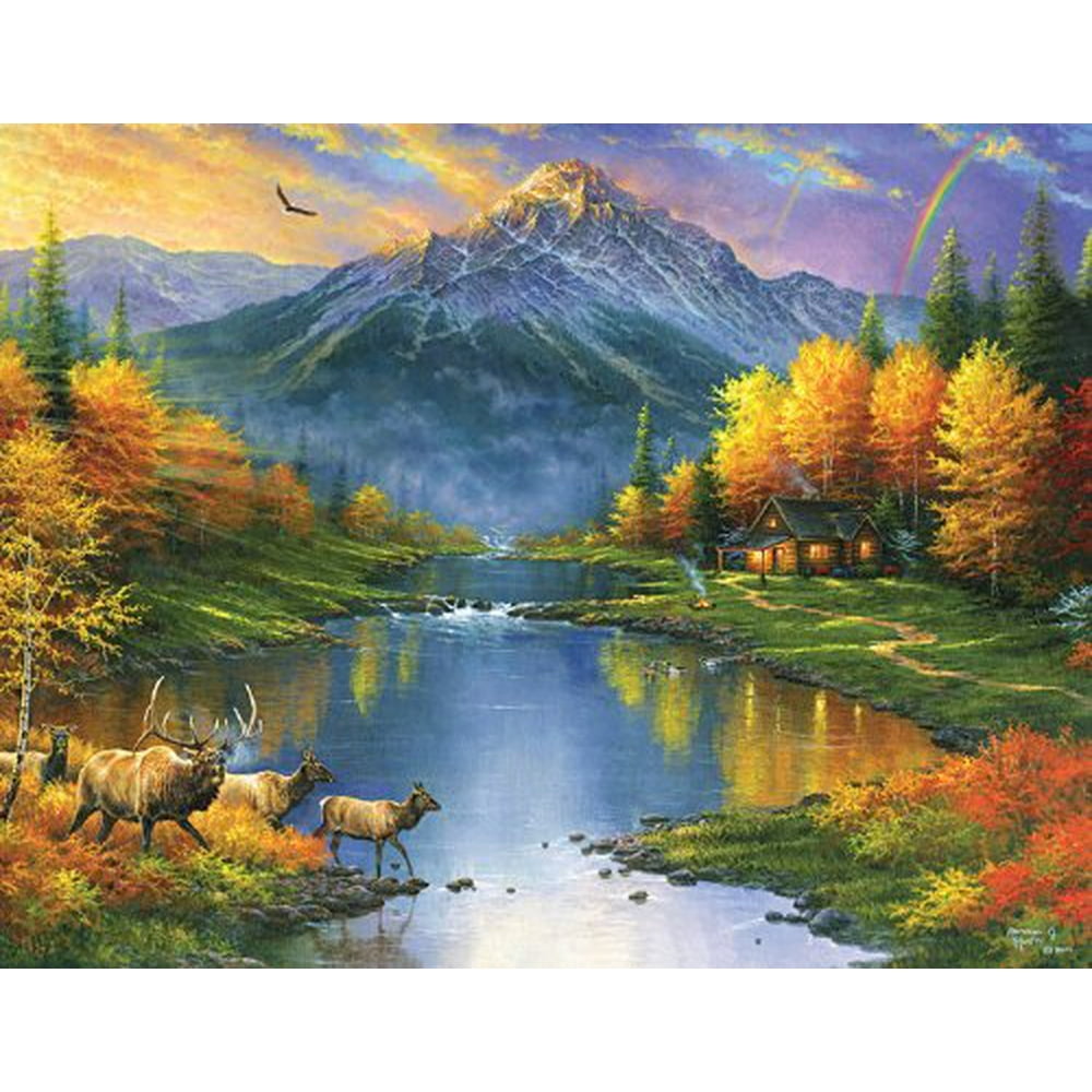 Mountain Retreat Jigsaw Puzzle - Walmart.com - Walmart.com