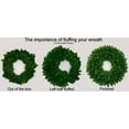 thumbnail image 4 of 5 Foot (60 inch) L.E.D. Christmas Wreath with Pre-lit Red Bow, 4 of 6