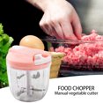 thumbnail image 1 of Procesador de alimentos Manual trituradora de frutas y verduras picadora de Ehuebsd ajo utensilios de cocina para el hogar capacidad Pro 500900ML, 1 of 8