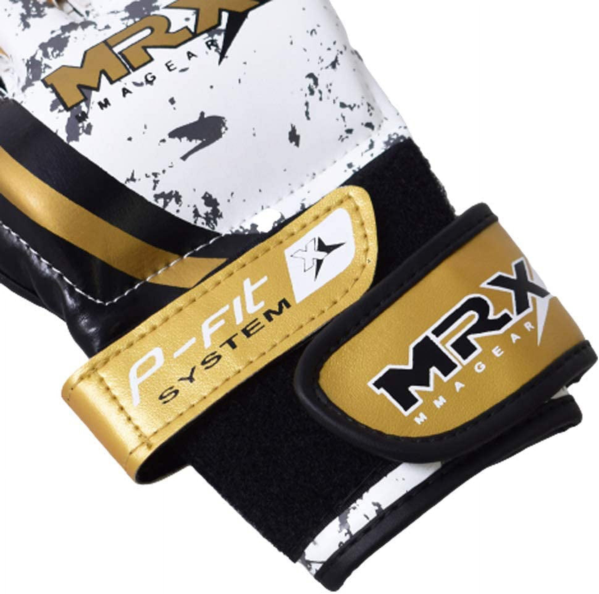 MRX MMA Grappling Gloves for Women Bag Training Boxing Sparring Golden Large
