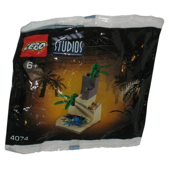 LEGO Studios (2001) Jurassic Park III Tree Building Toy Bagged Set 4074