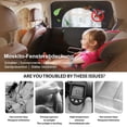 thumbnail image 2 of Car Window Shades for Baby - (4 Pack) | 39.3"x31.4" Car Side Window Sun Shade - Anti Glare, Heat & UV Protection, 2 of 8
