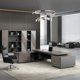 thumbnail image 5 of Reception Study Table Standing Desktops Lap Adjustable Desk Monitor Gaming Executive Work Desk Drafting Stand Up Mesas Furniture My Lux Decor Round, 5 of 12