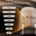 thumbnail image 5 of HIBREW 5-in-1 Pod Coffee Maker, Espresso Machine Compatible With 4 Coffee Capsule, 600ml, 19Bar High Extraction, Espresso Powder, Makes Iced Coffee, Espresso, Cappuccino, Hotel Kitchen Coffee Machine, 5 of 7