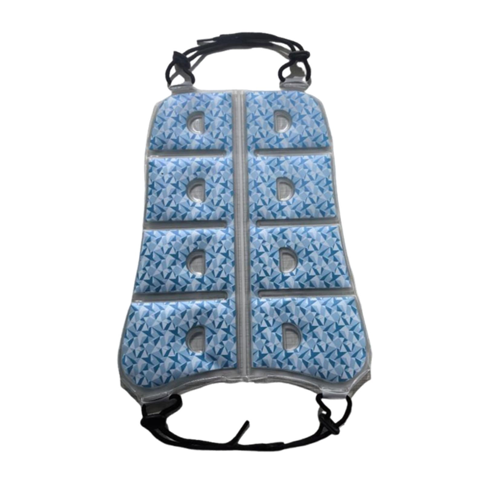 TOOYFUL Backpack Cooling Pad Seat Cushion Professional Breathable Summer Cooling Vest Ice Pack for Back for Working Fishing Men Women