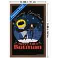 thumbnail image 3 of DC Merry Little Batman - Saving Christmas Wall Poster, 14.725" x 22.375" Framed, 3 of 5