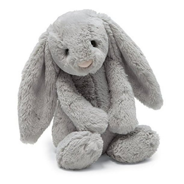 jellycat bashful grey bunny small  7 inches