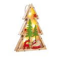 thumbnail image 1 of Bearachild Adornos para árboles de Navidad, suministros para fiestas, interesante diseño de escena DIY, accesorio de decoración colgante de Kits de decoración para fiestas Papá Noel Bearachild HA068049-03, 1 of 6