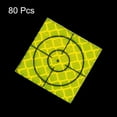 thumbnail image 3 of Uxcell 80pcs Survey Reflector Sheet 30x30mm Self-Adhesive Survey Target Mark Green, 3 of 6