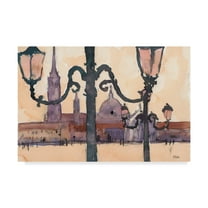 Trademark Fine Art 'Venice Watercolors XII' Canvas Art by Samuel Dixon